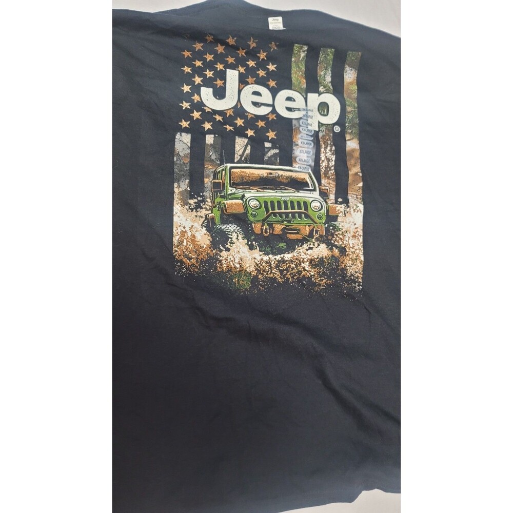 Jeep Freedom Outdoors Men's Short Sleeve T-Shirt Adult Size XXL NWT